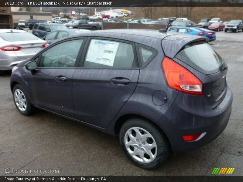 Violet Gray / Charcoal Black 2013 Ford Fiesta SE Hatchback