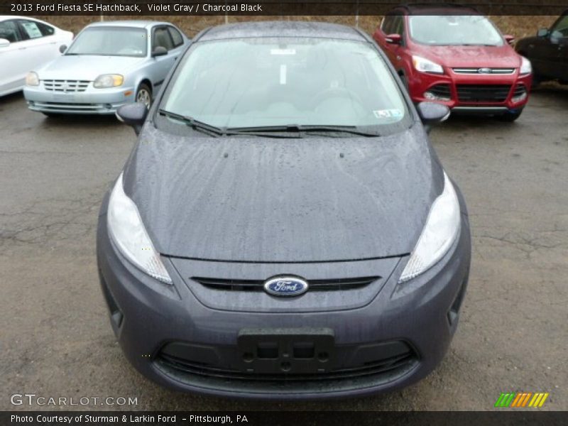 Violet Gray / Charcoal Black 2013 Ford Fiesta SE Hatchback