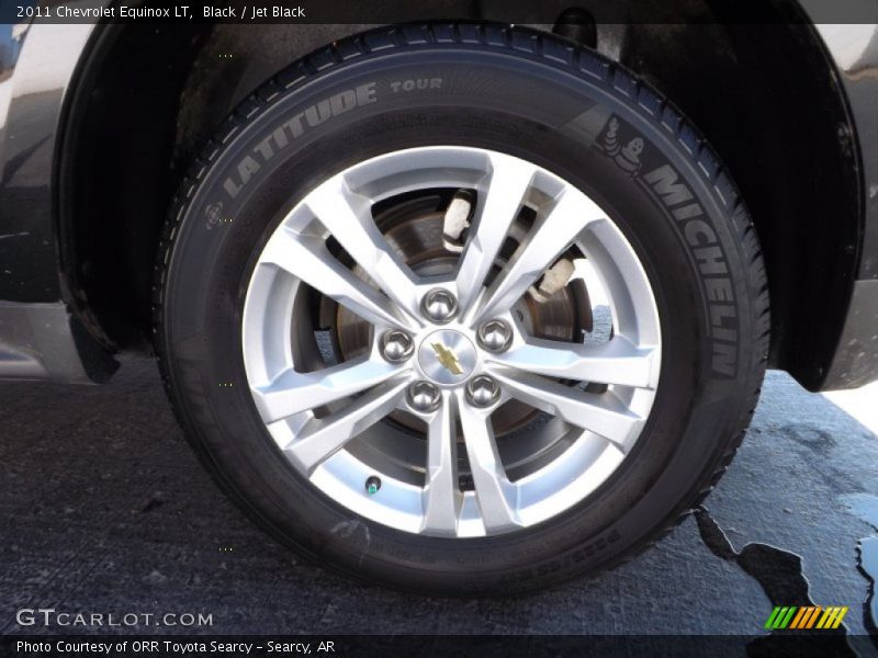 Black / Jet Black 2011 Chevrolet Equinox LT