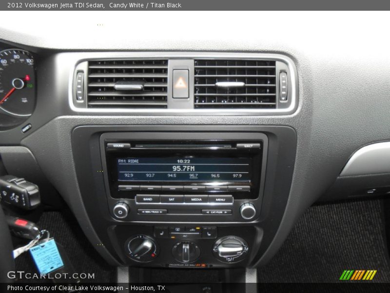 Candy White / Titan Black 2012 Volkswagen Jetta TDI Sedan