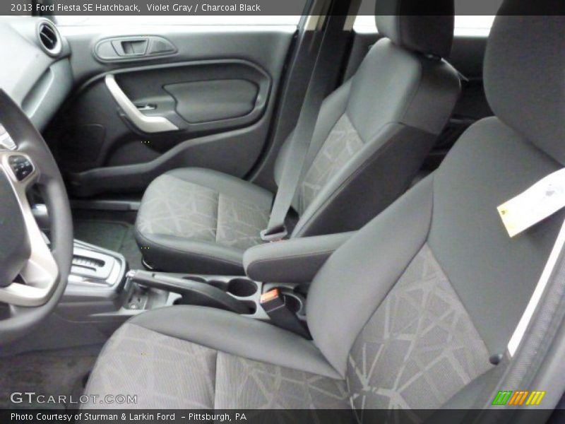 Violet Gray / Charcoal Black 2013 Ford Fiesta SE Hatchback