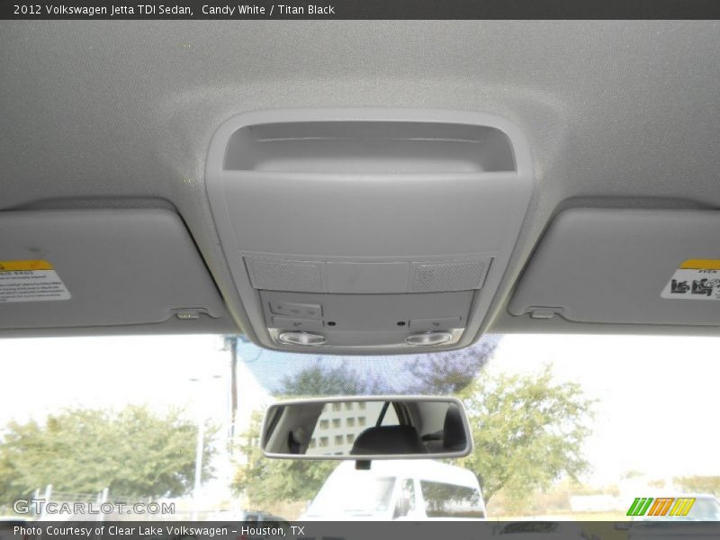 Candy White / Titan Black 2012 Volkswagen Jetta TDI Sedan