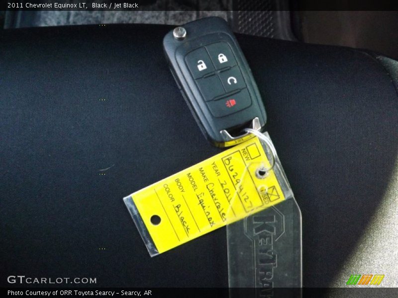 Black / Jet Black 2011 Chevrolet Equinox LT