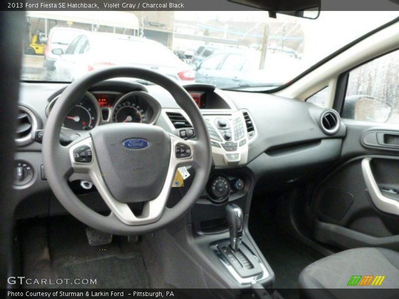 Violet Gray / Charcoal Black 2013 Ford Fiesta SE Hatchback