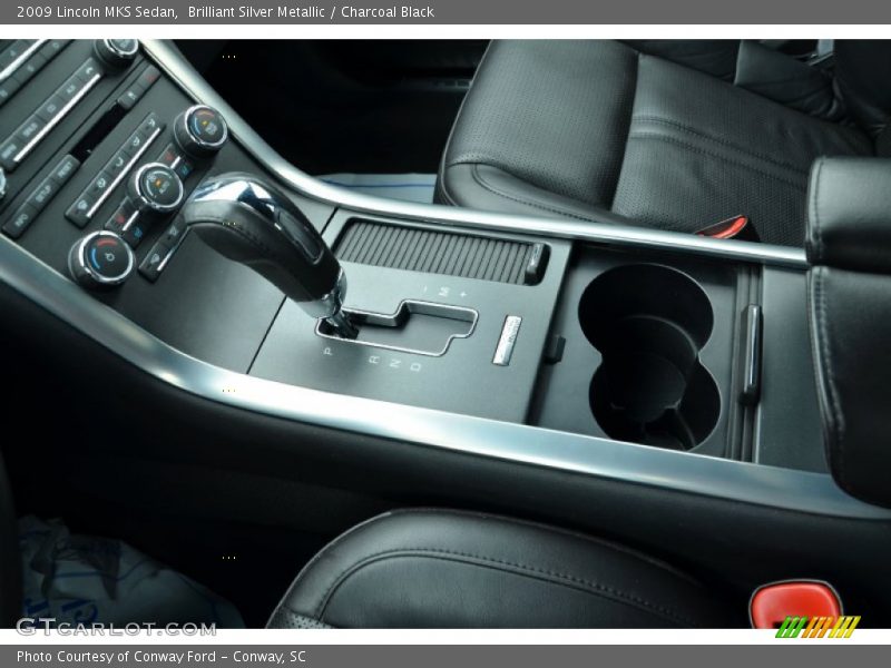 Brilliant Silver Metallic / Charcoal Black 2009 Lincoln MKS Sedan