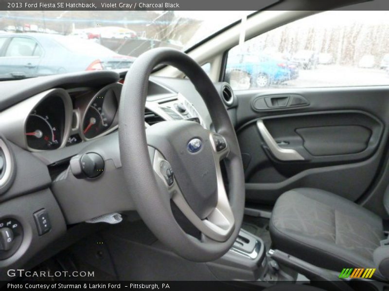 Violet Gray / Charcoal Black 2013 Ford Fiesta SE Hatchback