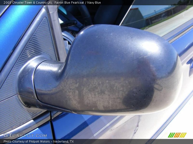 Patriot Blue Pearlcoat / Navy Blue 2003 Chrysler Town & Country LXi