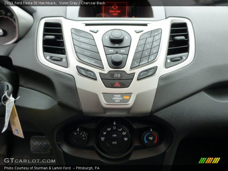 Violet Gray / Charcoal Black 2013 Ford Fiesta SE Hatchback