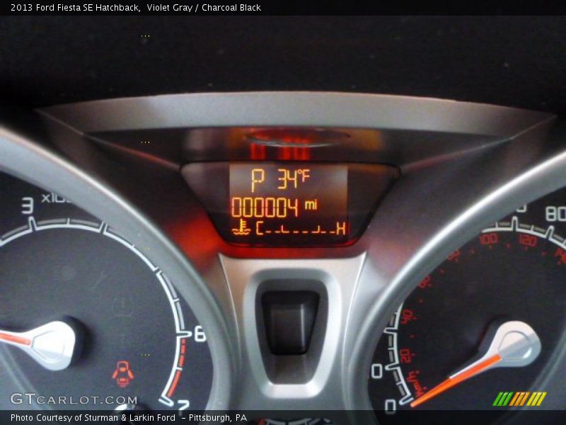Violet Gray / Charcoal Black 2013 Ford Fiesta SE Hatchback