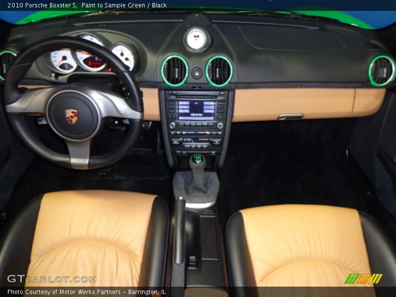 Paint to Sample Green / Black 2010 Porsche Boxster S