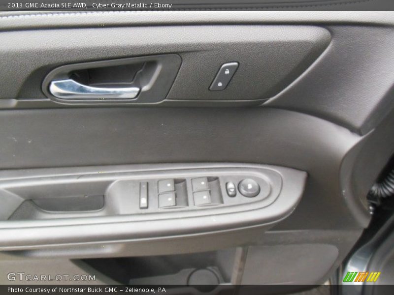 Cyber Gray Metallic / Ebony 2013 GMC Acadia SLE AWD