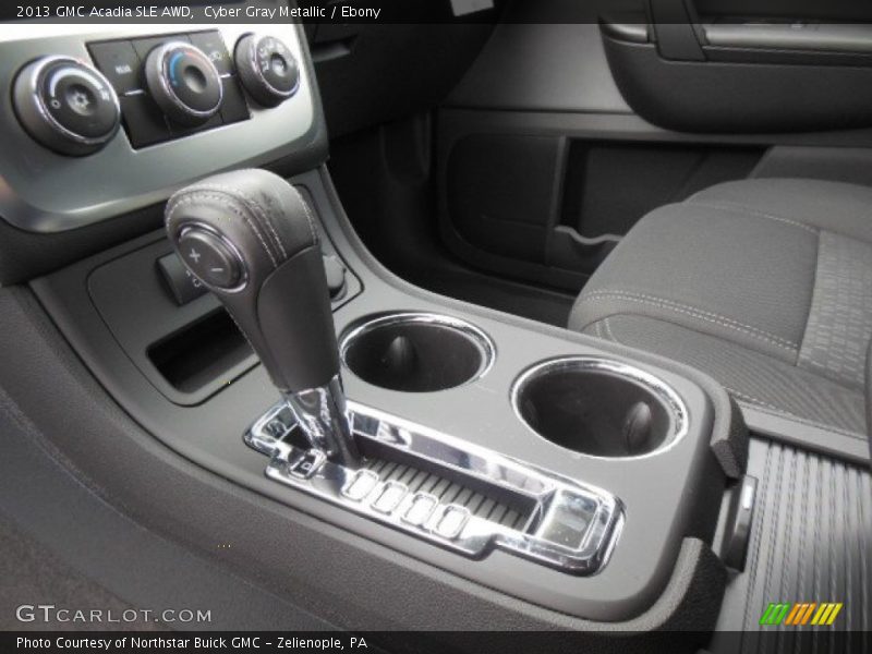 Cyber Gray Metallic / Ebony 2013 GMC Acadia SLE AWD