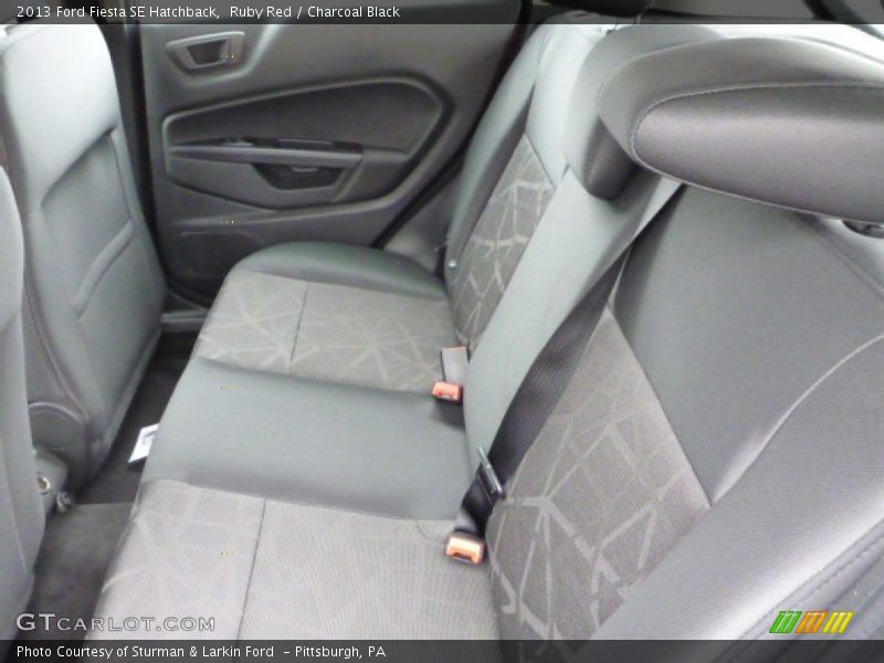 Ruby Red / Charcoal Black 2013 Ford Fiesta SE Hatchback