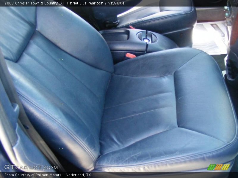 Patriot Blue Pearlcoat / Navy Blue 2003 Chrysler Town & Country LXi