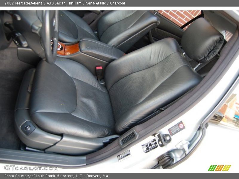 Brilliant Silver Metallic / Charcoal 2002 Mercedes-Benz S 430 Sedan