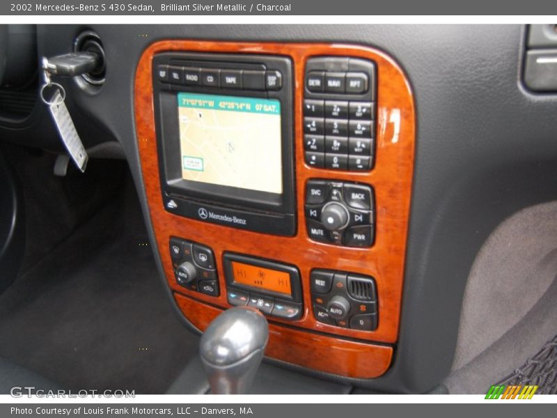 Brilliant Silver Metallic / Charcoal 2002 Mercedes-Benz S 430 Sedan