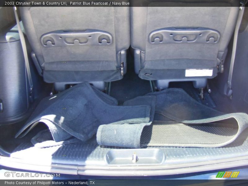 Patriot Blue Pearlcoat / Navy Blue 2003 Chrysler Town & Country LXi
