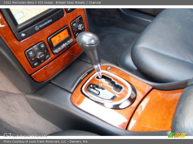 Brilliant Silver Metallic / Charcoal 2002 Mercedes-Benz S 430 Sedan