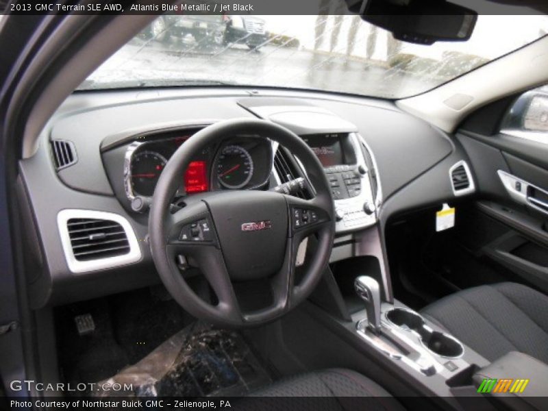 Atlantis Blue Metallic / Jet Black 2013 GMC Terrain SLE AWD
