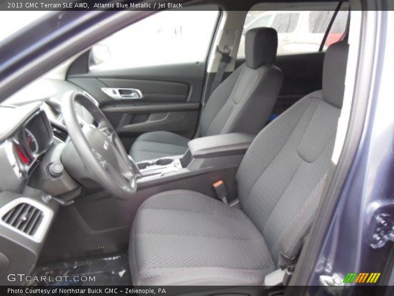 Atlantis Blue Metallic / Jet Black 2013 GMC Terrain SLE AWD