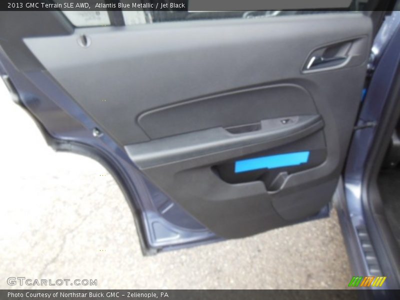 Atlantis Blue Metallic / Jet Black 2013 GMC Terrain SLE AWD