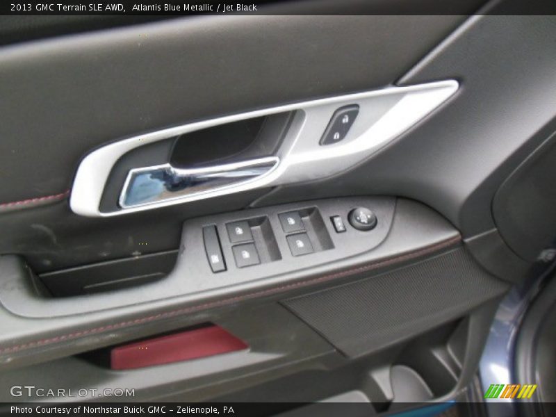 Atlantis Blue Metallic / Jet Black 2013 GMC Terrain SLE AWD