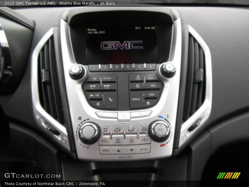 Atlantis Blue Metallic / Jet Black 2013 GMC Terrain SLE AWD