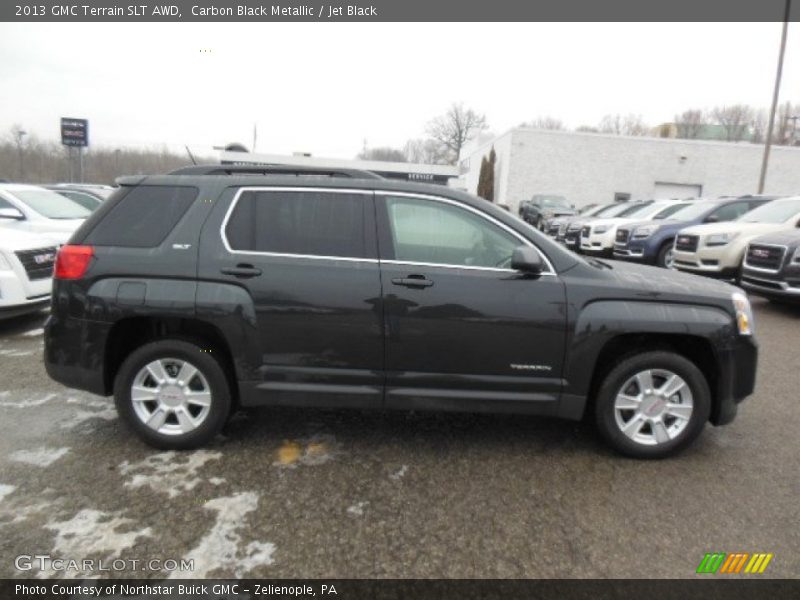 Carbon Black Metallic / Jet Black 2013 GMC Terrain SLT AWD
