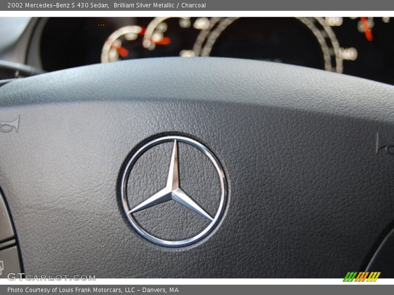 Brilliant Silver Metallic / Charcoal 2002 Mercedes-Benz S 430 Sedan