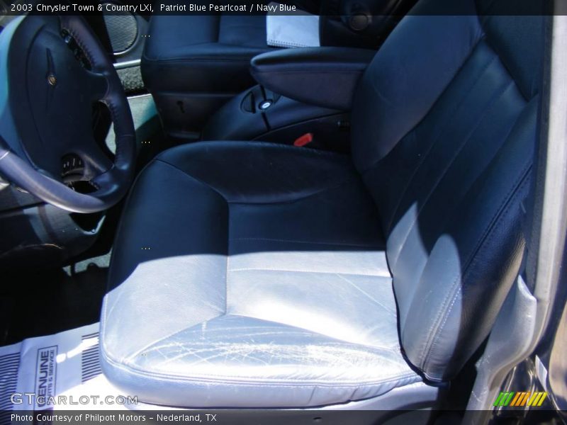 Patriot Blue Pearlcoat / Navy Blue 2003 Chrysler Town & Country LXi