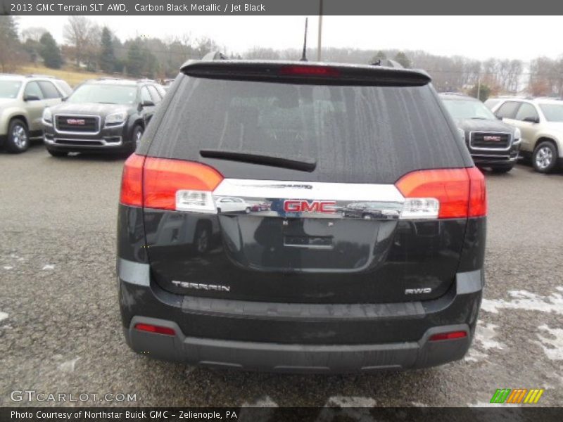 Carbon Black Metallic / Jet Black 2013 GMC Terrain SLT AWD