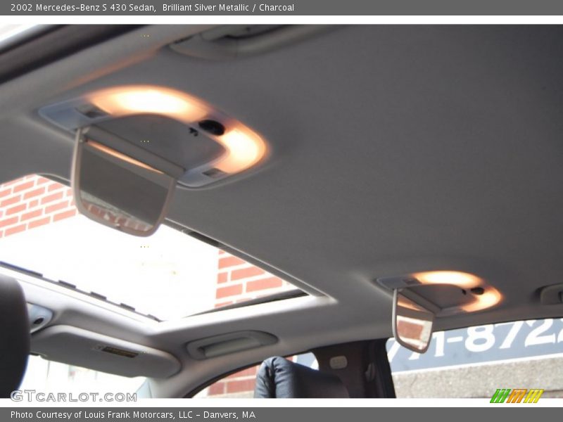 Brilliant Silver Metallic / Charcoal 2002 Mercedes-Benz S 430 Sedan