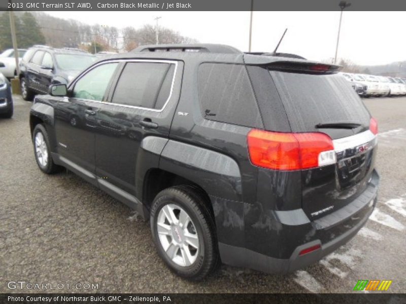 Carbon Black Metallic / Jet Black 2013 GMC Terrain SLT AWD