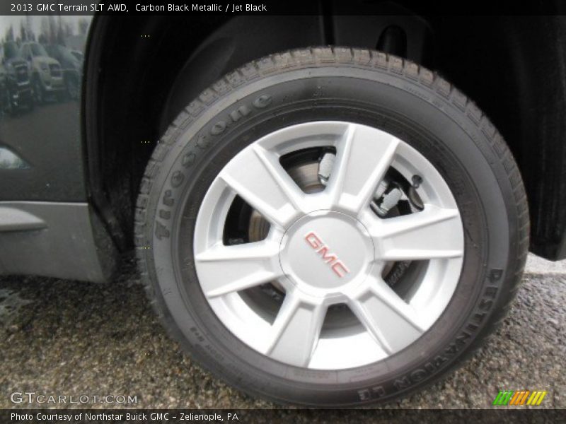 Carbon Black Metallic / Jet Black 2013 GMC Terrain SLT AWD