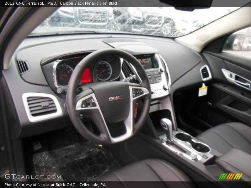 Carbon Black Metallic / Jet Black 2013 GMC Terrain SLT AWD