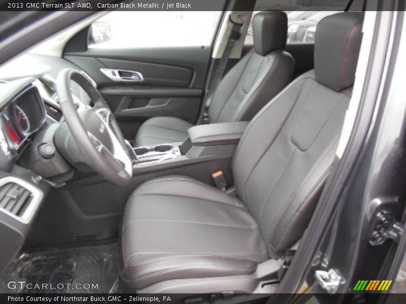 Carbon Black Metallic / Jet Black 2013 GMC Terrain SLT AWD