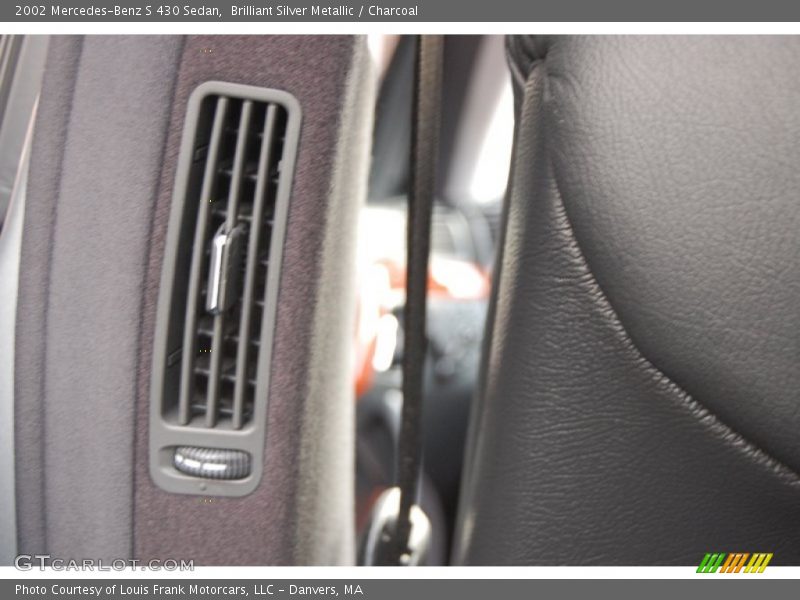 Brilliant Silver Metallic / Charcoal 2002 Mercedes-Benz S 430 Sedan
