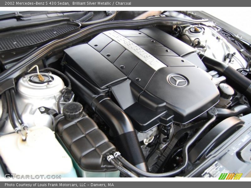Brilliant Silver Metallic / Charcoal 2002 Mercedes-Benz S 430 Sedan