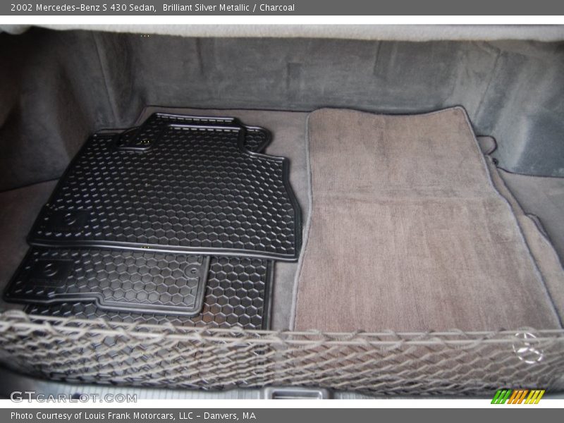 Brilliant Silver Metallic / Charcoal 2002 Mercedes-Benz S 430 Sedan