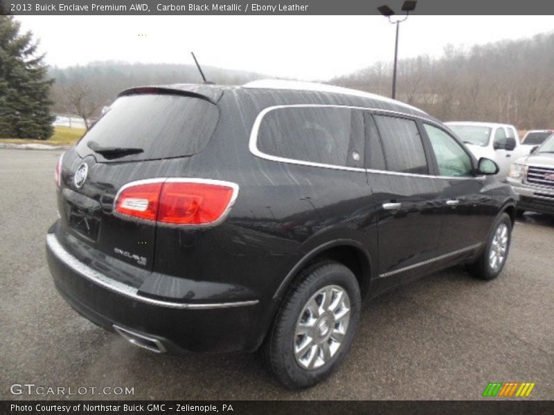 Carbon Black Metallic / Ebony Leather 2013 Buick Enclave Premium AWD
