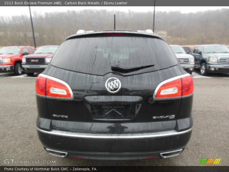 Carbon Black Metallic / Ebony Leather 2013 Buick Enclave Premium AWD