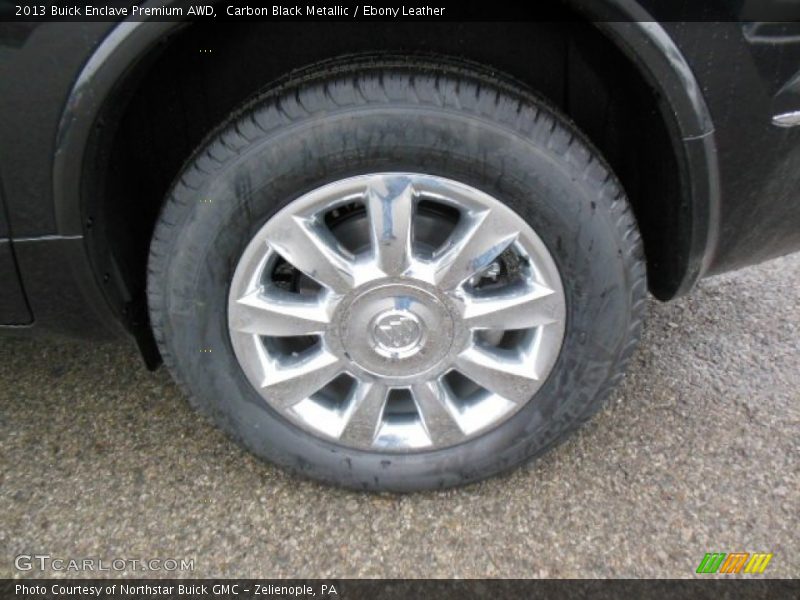 Carbon Black Metallic / Ebony Leather 2013 Buick Enclave Premium AWD