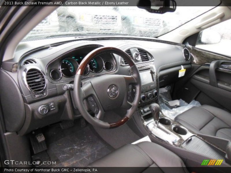  2013 Enclave Premium AWD Ebony Leather Interior