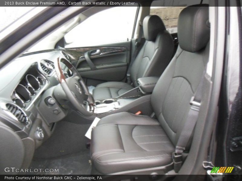 Front Seat of 2013 Enclave Premium AWD