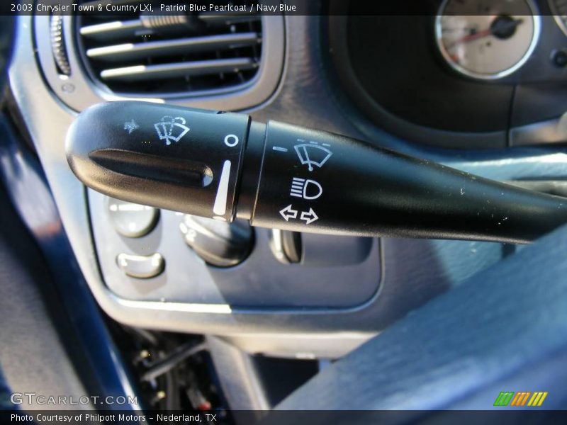 Patriot Blue Pearlcoat / Navy Blue 2003 Chrysler Town & Country LXi
