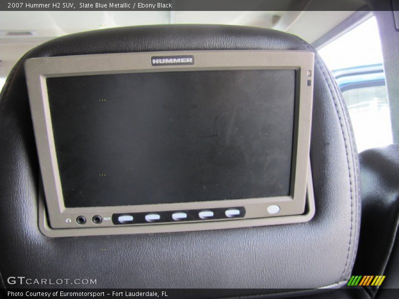 Slate Blue Metallic / Ebony Black 2007 Hummer H2 SUV