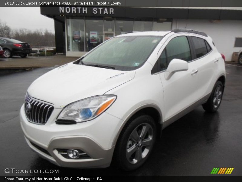 White Pearl Tricoat / Ebony 2013 Buick Encore Convenience AWD