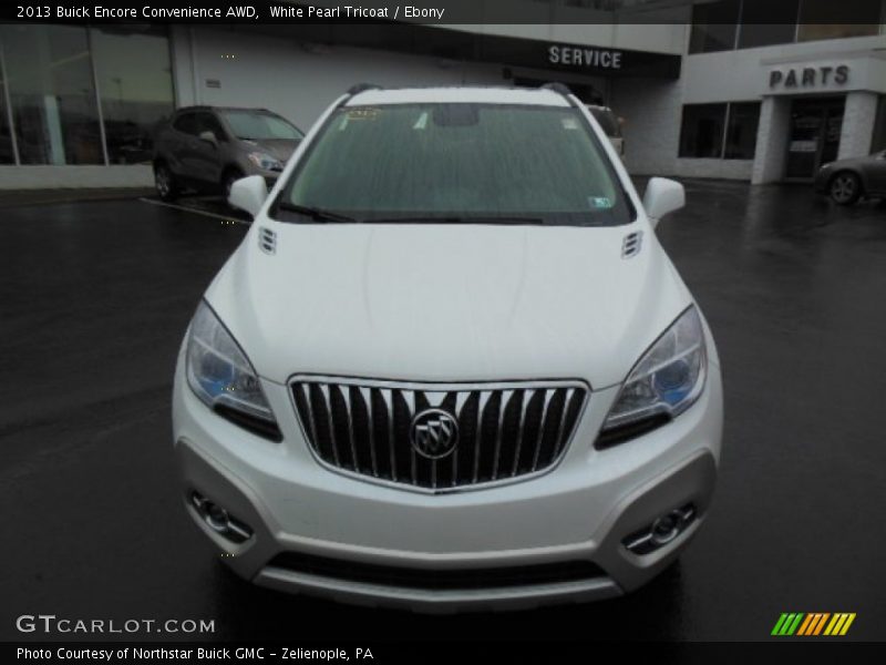 White Pearl Tricoat / Ebony 2013 Buick Encore Convenience AWD