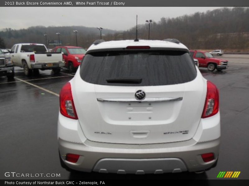 White Pearl Tricoat / Ebony 2013 Buick Encore Convenience AWD