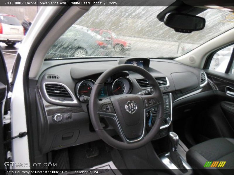Dashboard of 2013 Encore Convenience AWD